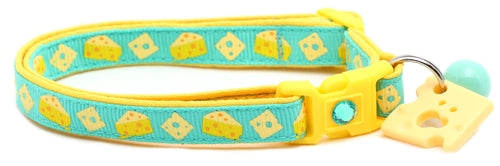 Cheese Breakaway Cat Collar