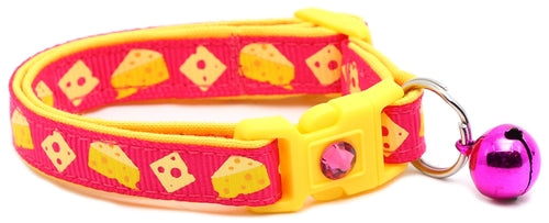 Cheese Breakaway Cat Collar