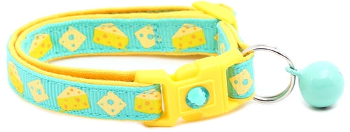 Cheese Breakaway Cat Collar