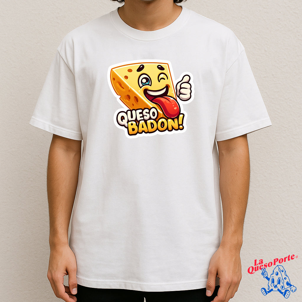 Playera Oversized Queso Badón