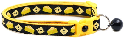 Cheese Breakaway Cat Collar