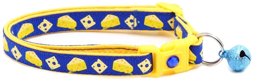 Cheese Breakaway Cat Collar