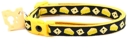 Cheese Breakaway Cat Collar