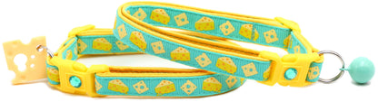 Cheese Breakaway Cat Collar