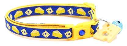 Cheese Breakaway Cat Collar