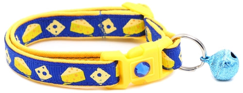 Cheese Breakaway Cat Collar
