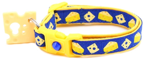 Cheese Breakaway Cat Collar