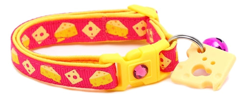 Cheese Breakaway Cat Collar