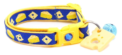 Cheese Breakaway Cat Collar