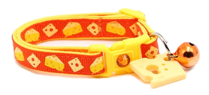 Cheese Breakaway Cat Collar