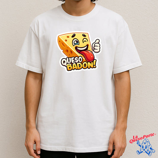 Playera Oversized Queso Badón